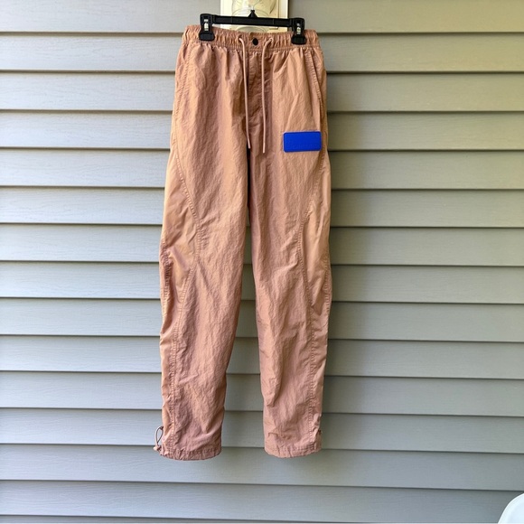 Nike Air Jordan 23 Engineered Nylon Pants Joggers Khaki Tan Size XS - Picture 1 of 16
